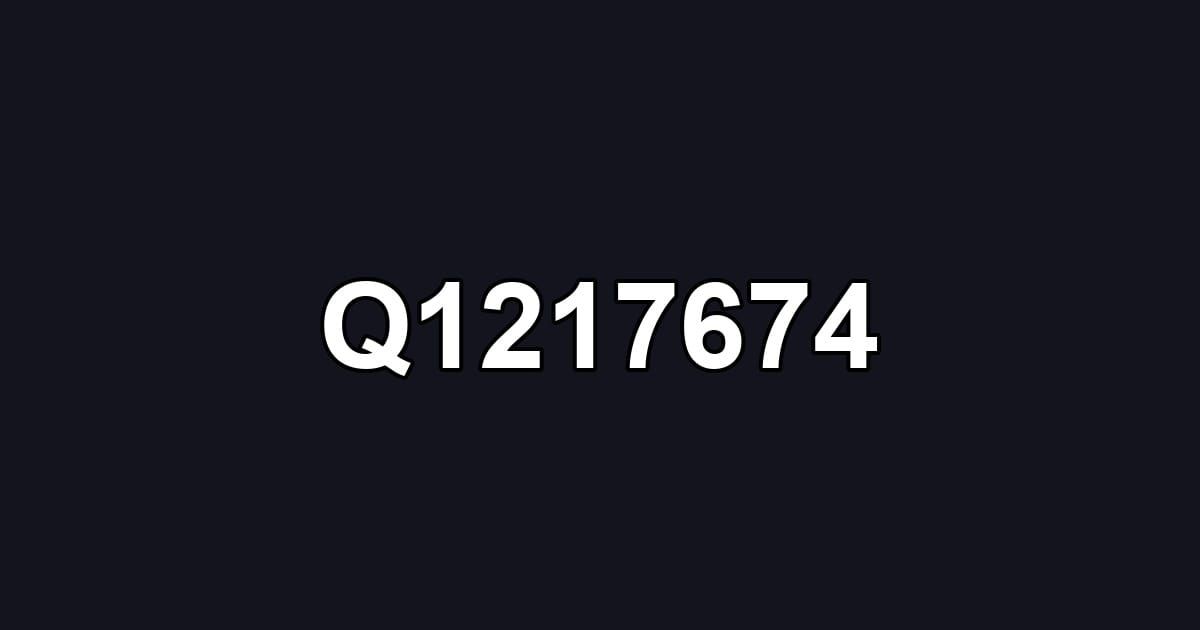 Q1217674