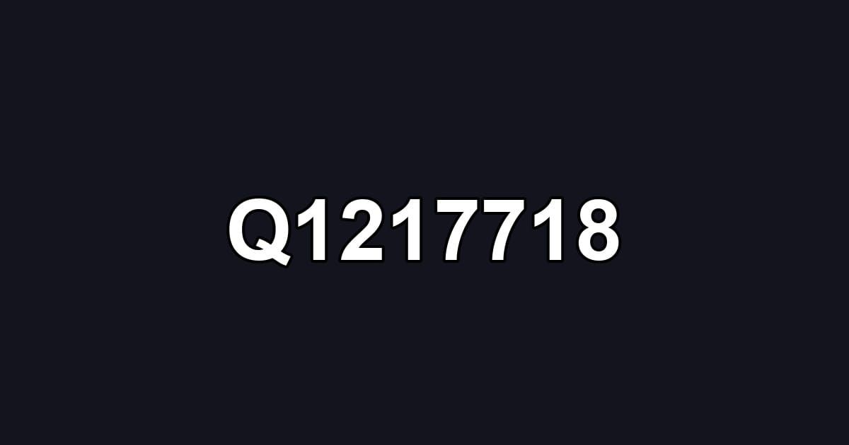 Q1217718