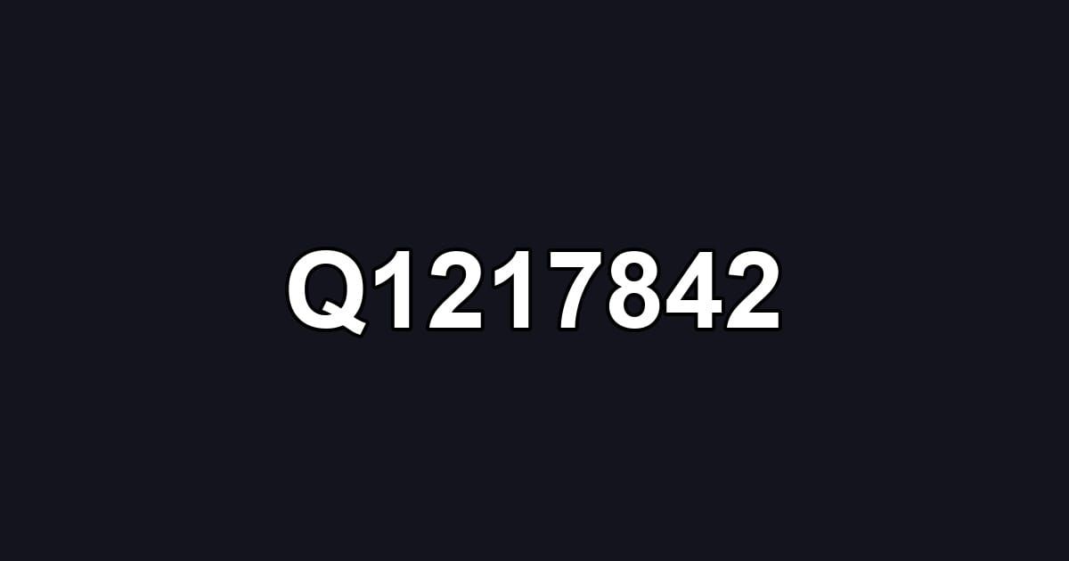 Q1217842