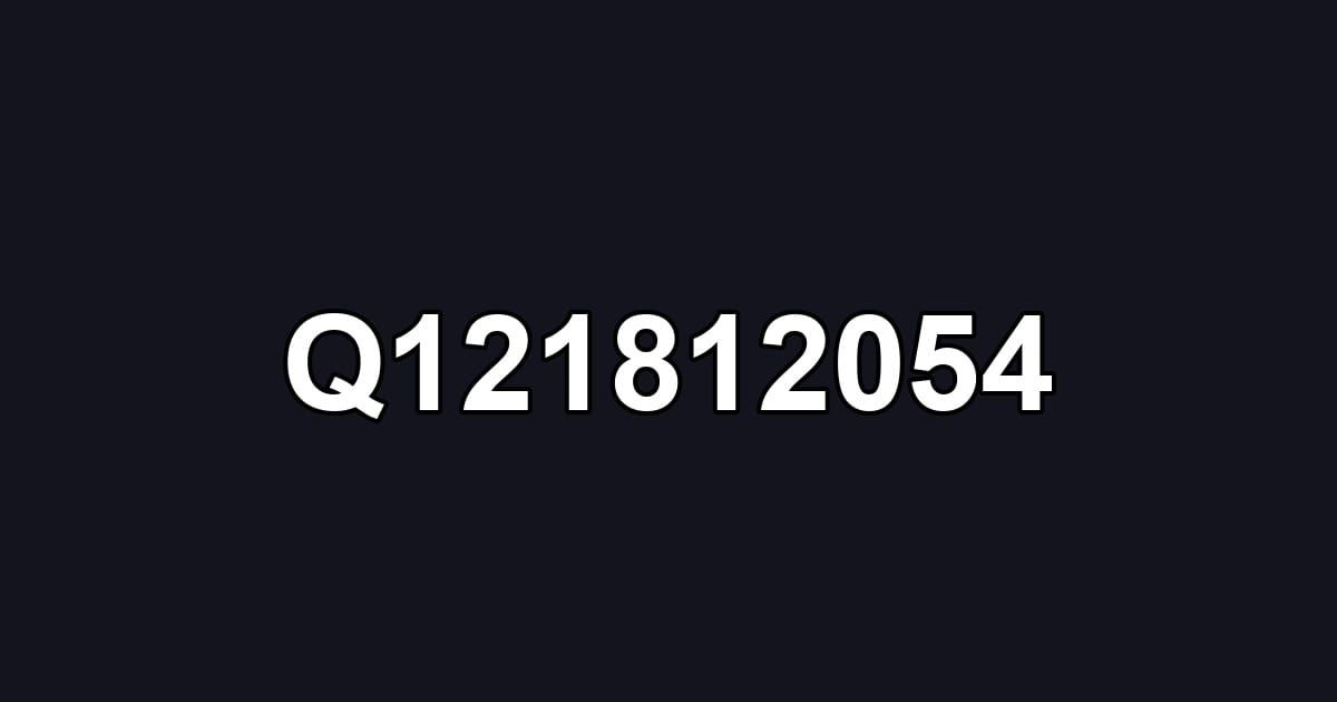 Q121812054