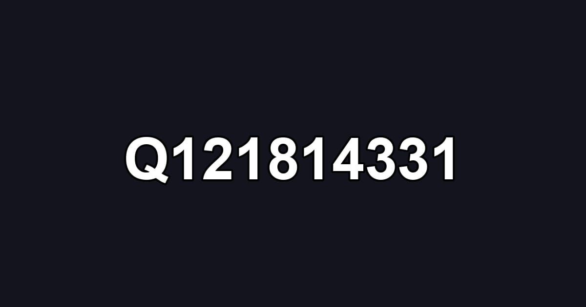 Q121814331