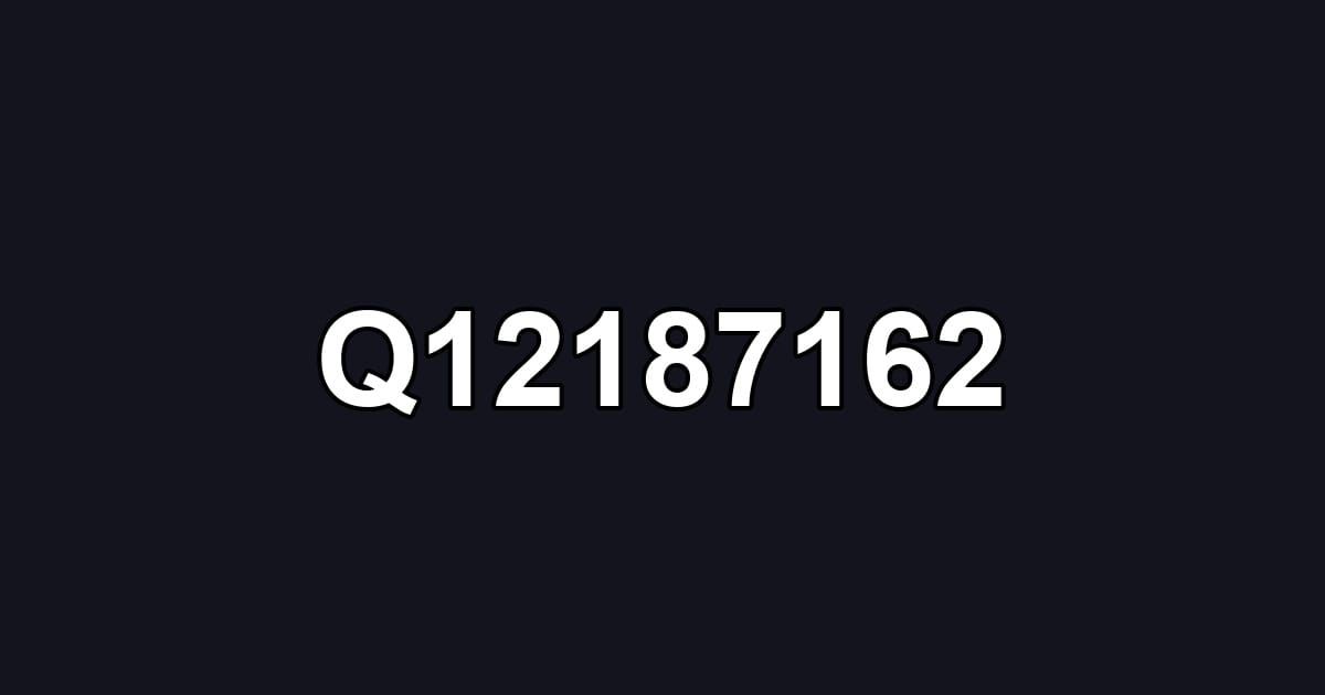 Q12187162