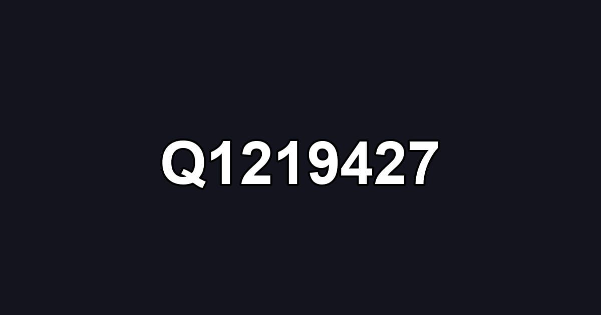 Q1219427