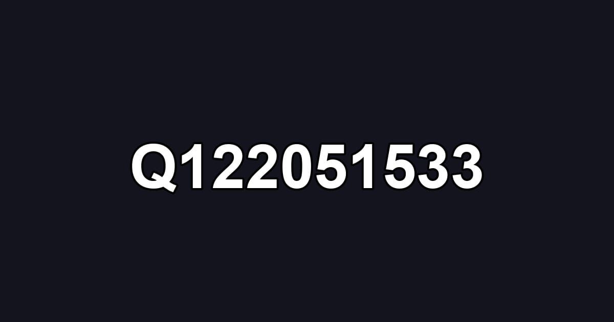 Q122051533