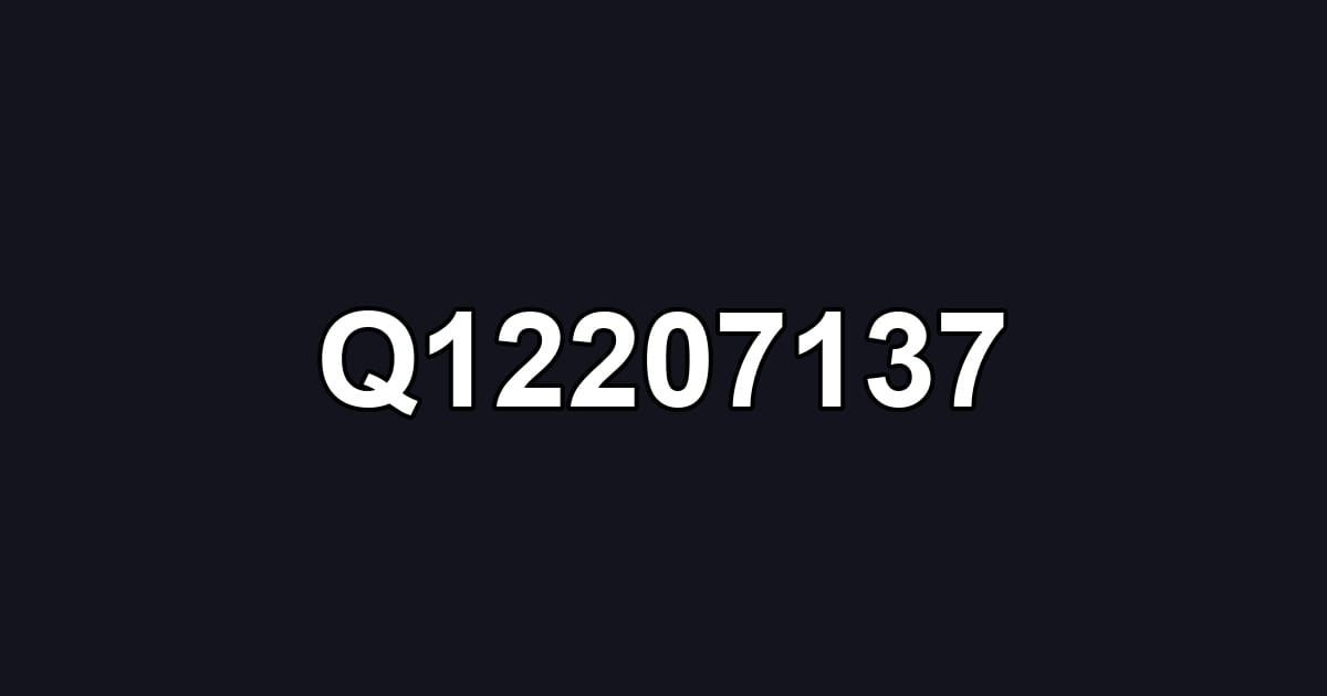 Q12207137
