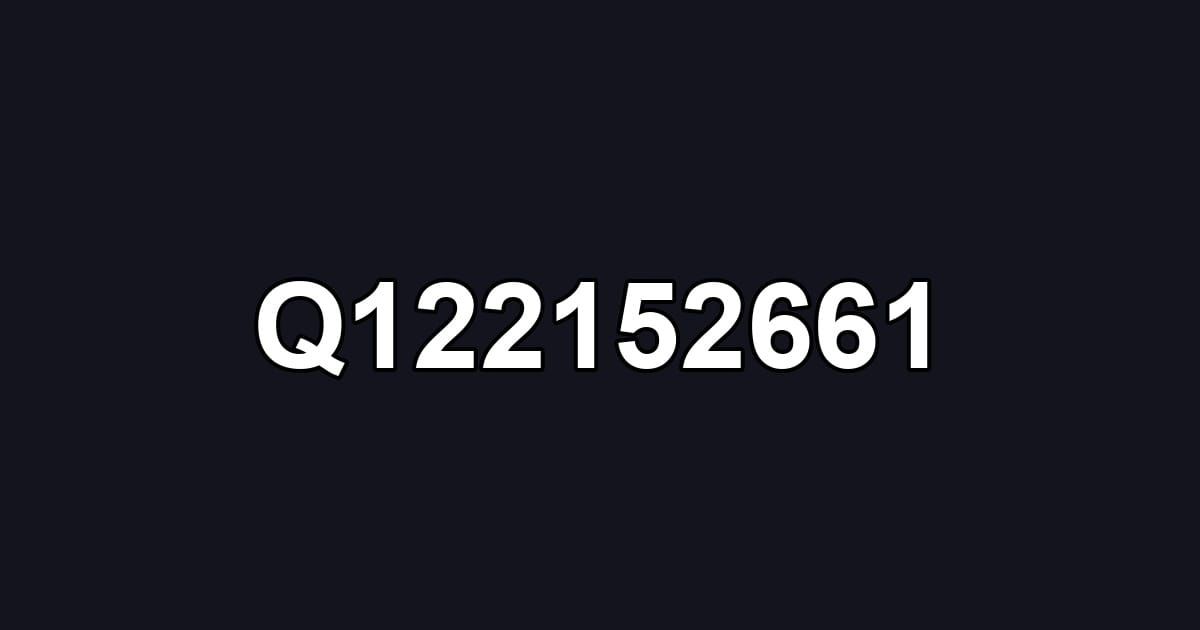 Q122152661