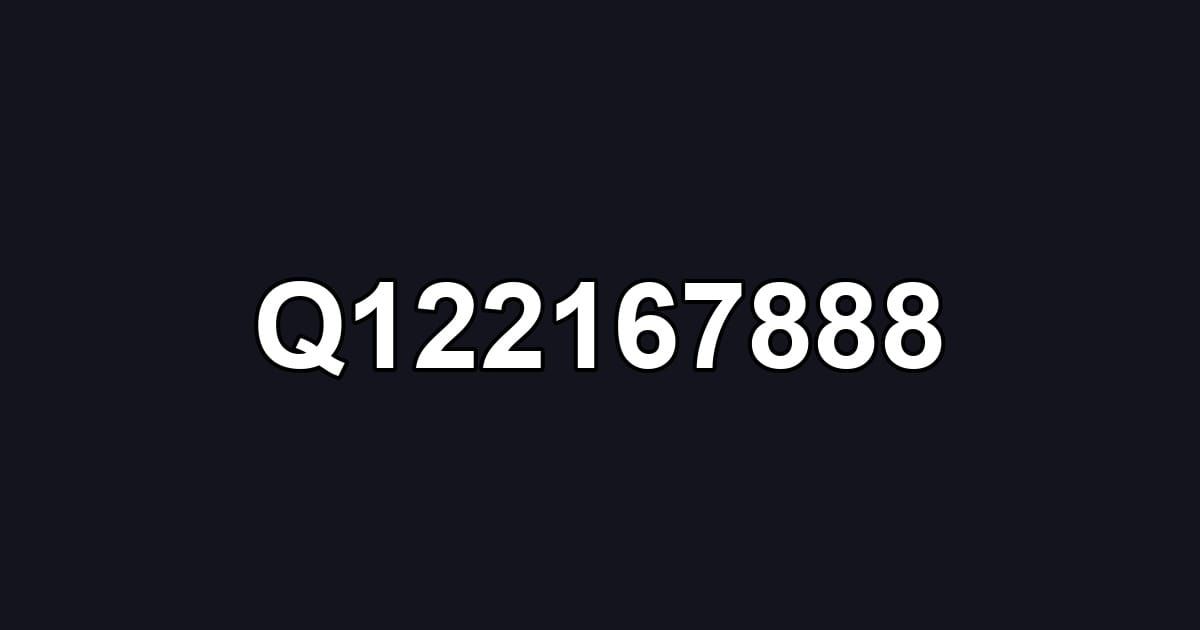 Q122167888