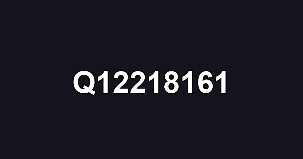 Q12218161