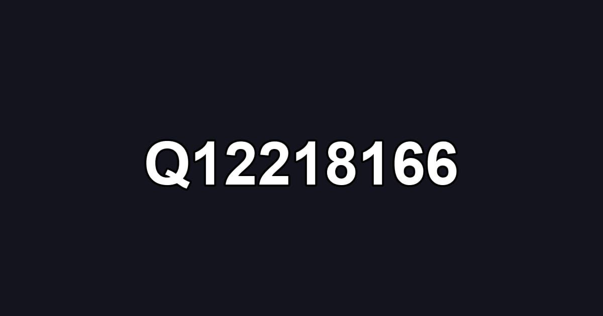 Q12218166