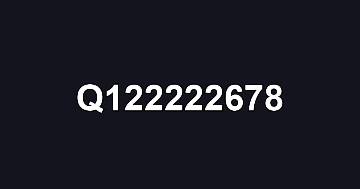Q122222678