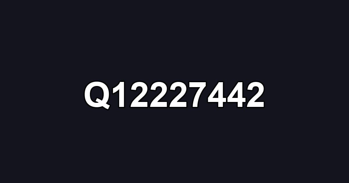 Q12227442