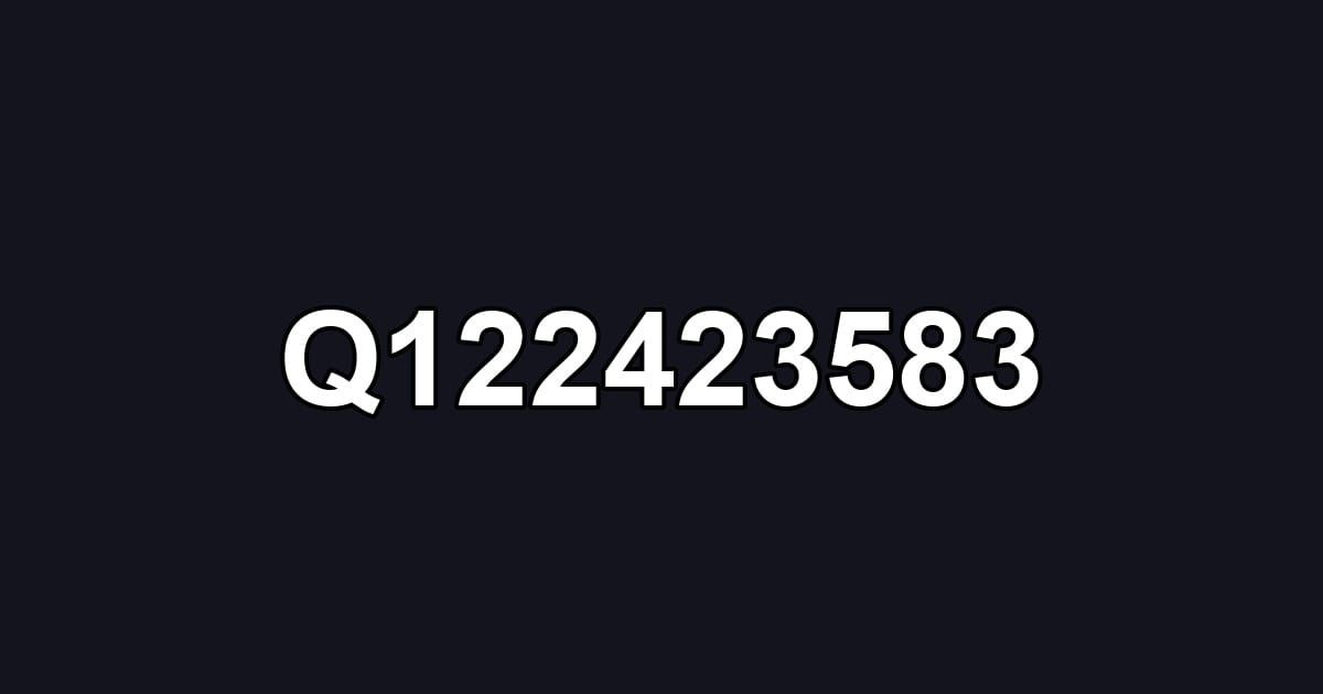 Q122423583