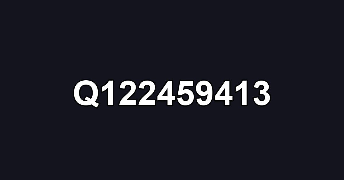 Q122459413