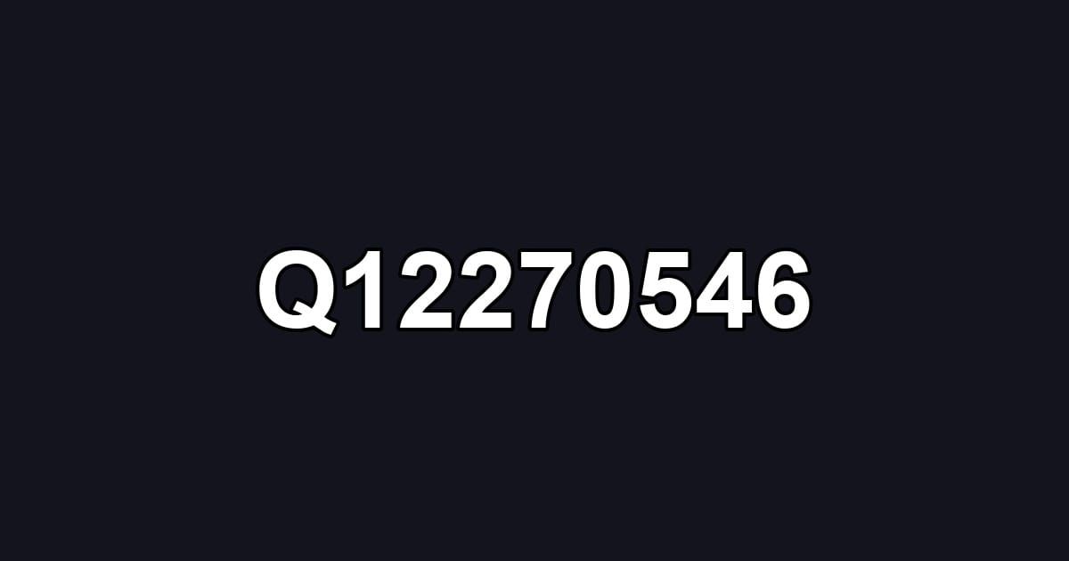 Q12270546