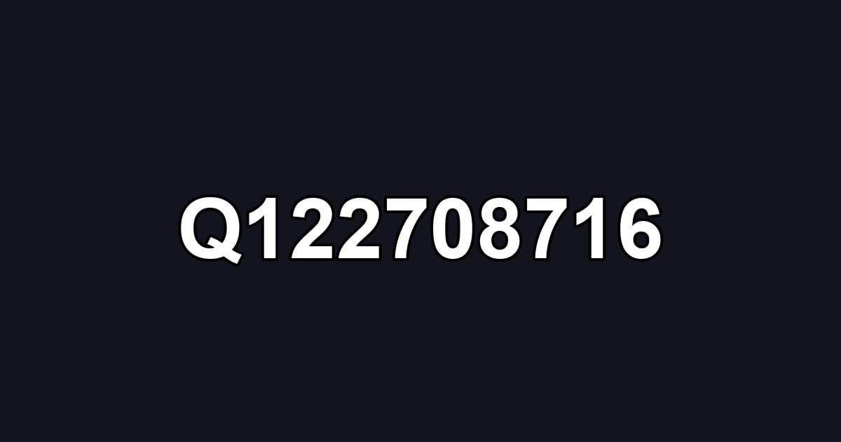 Q122708716