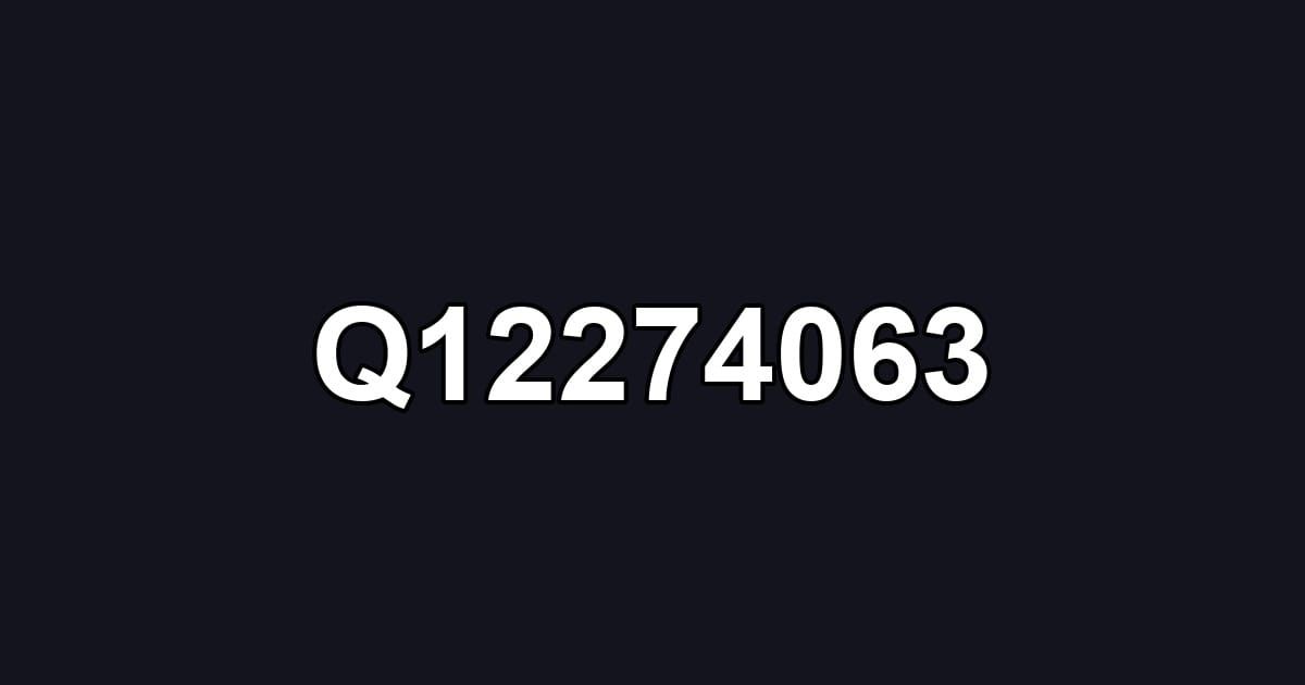 Q12274063