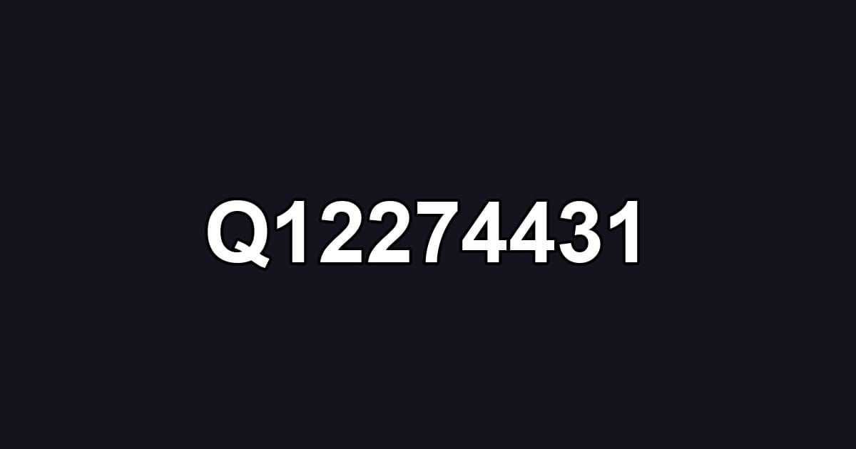 Q12274431