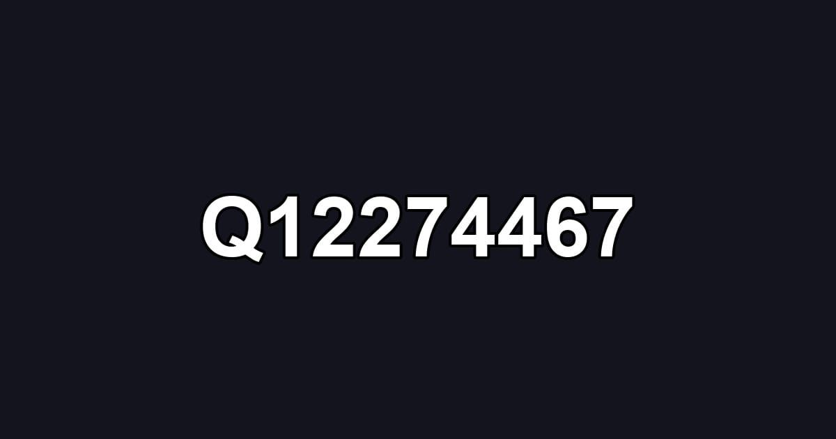 Q12274467