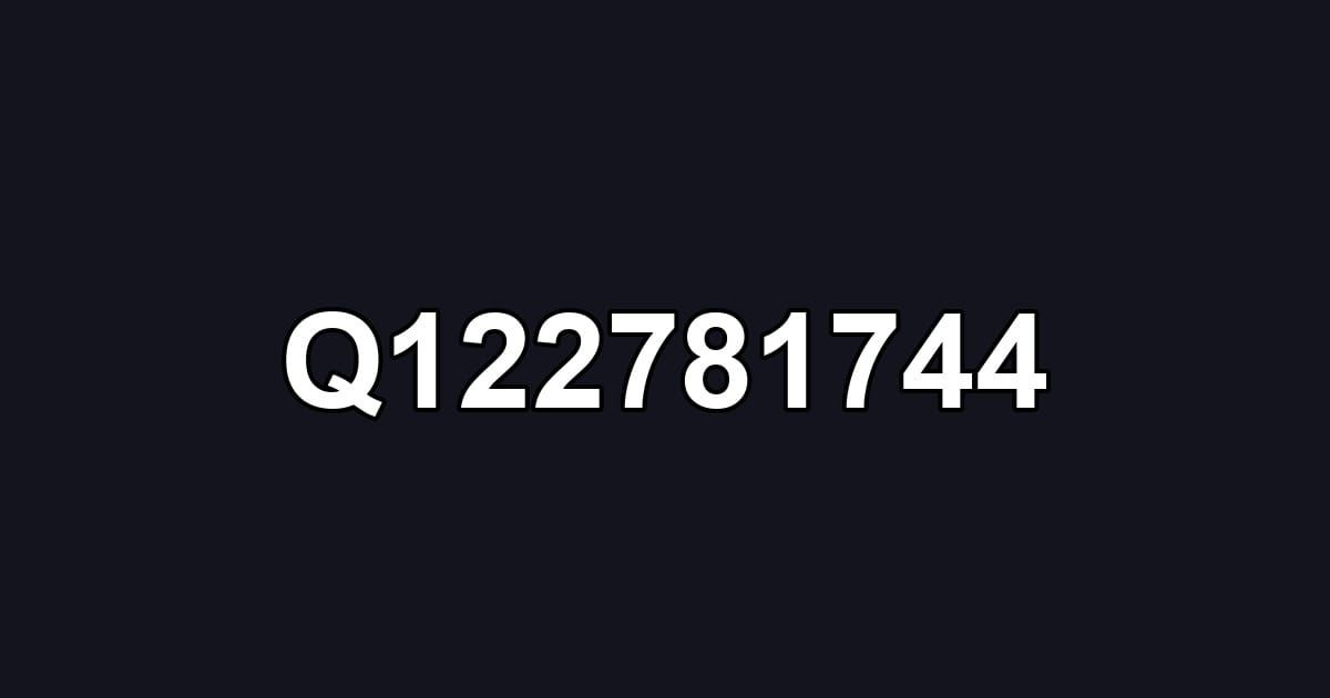 Q122781744