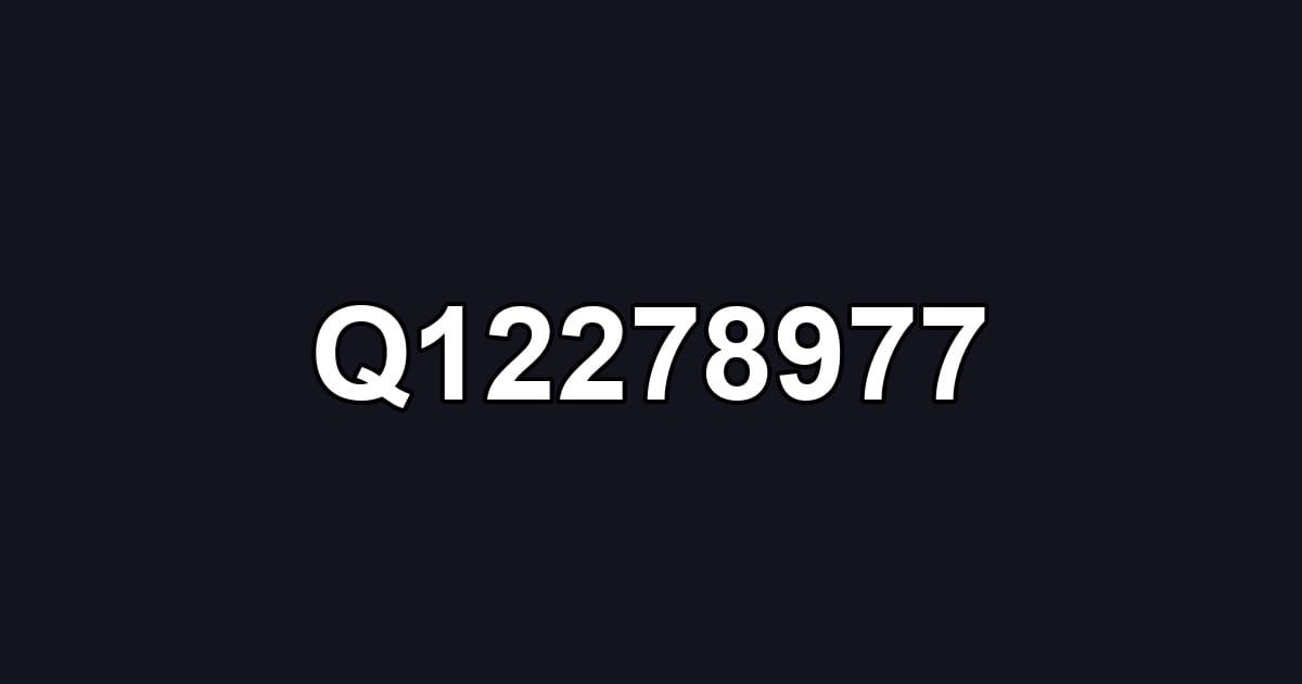 Q12278977