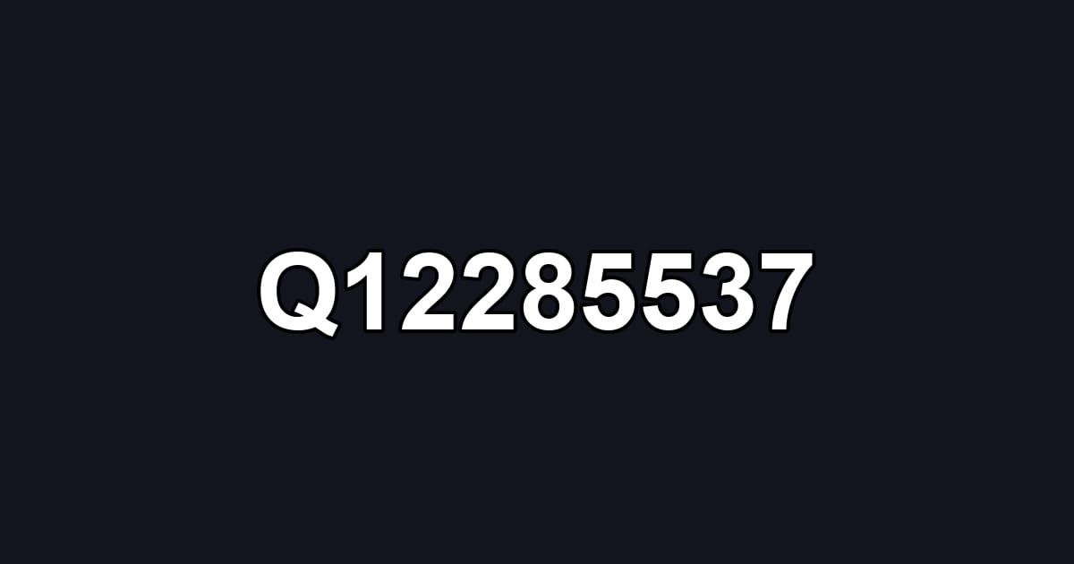 Q12285537