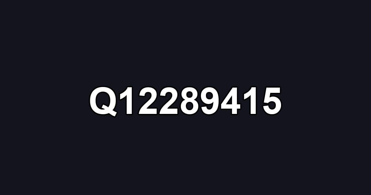 Q12289415