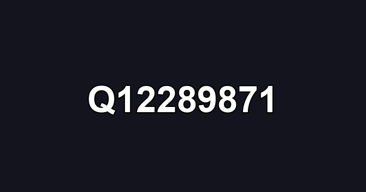 Q12289871