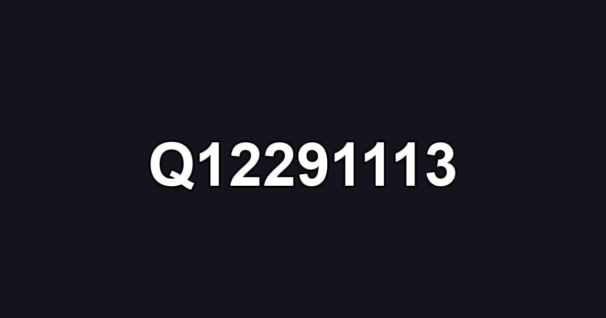 Q12291113
