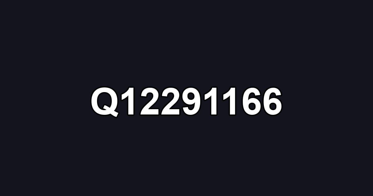 Q12291166