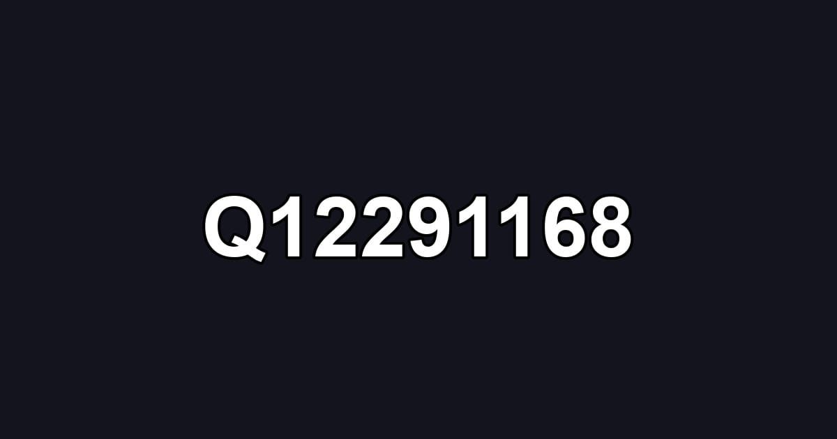 Q12291168