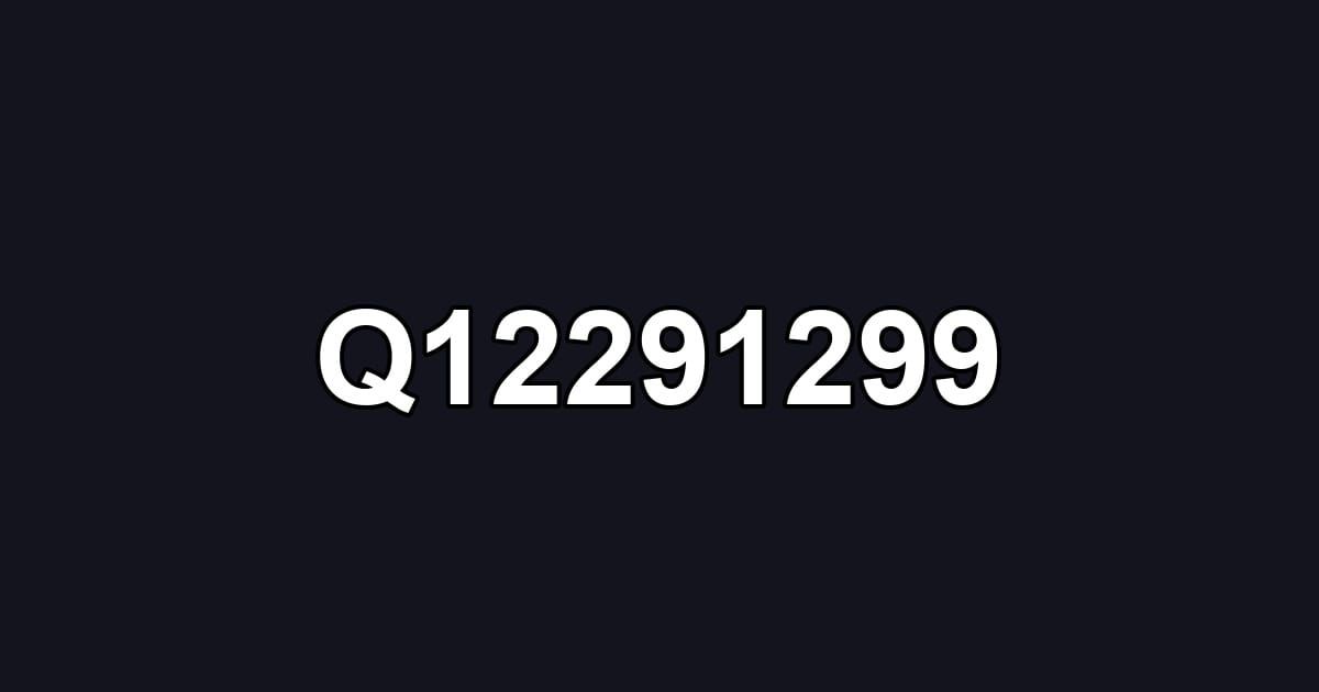 Q12291299