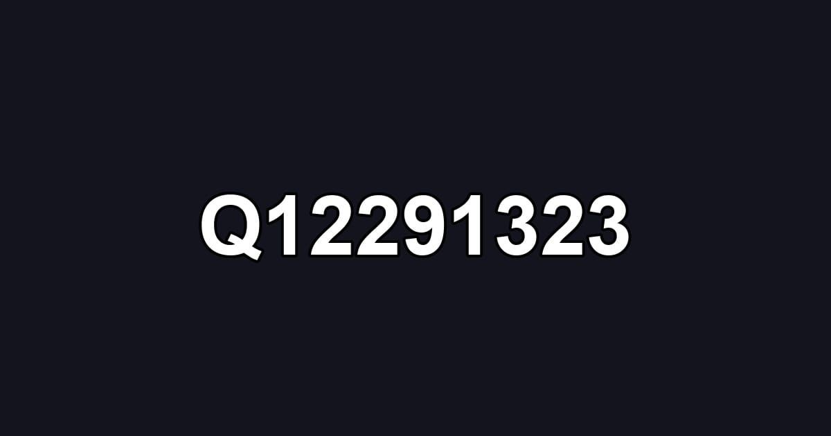 Q12291323