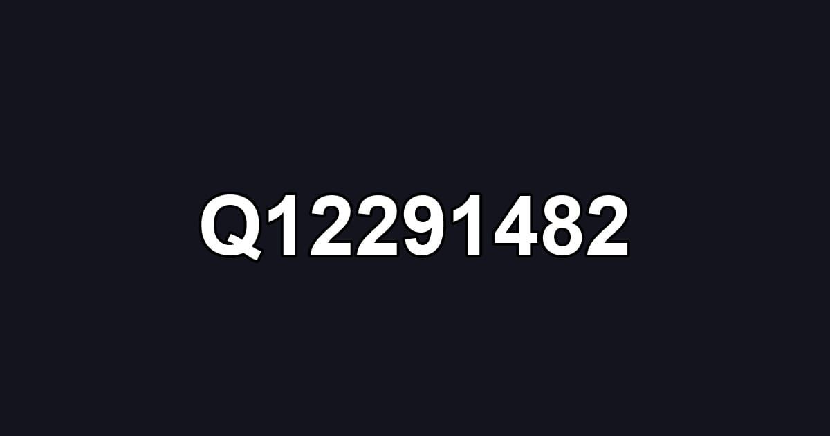 Q12291482