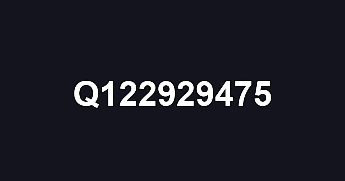 Q122929475