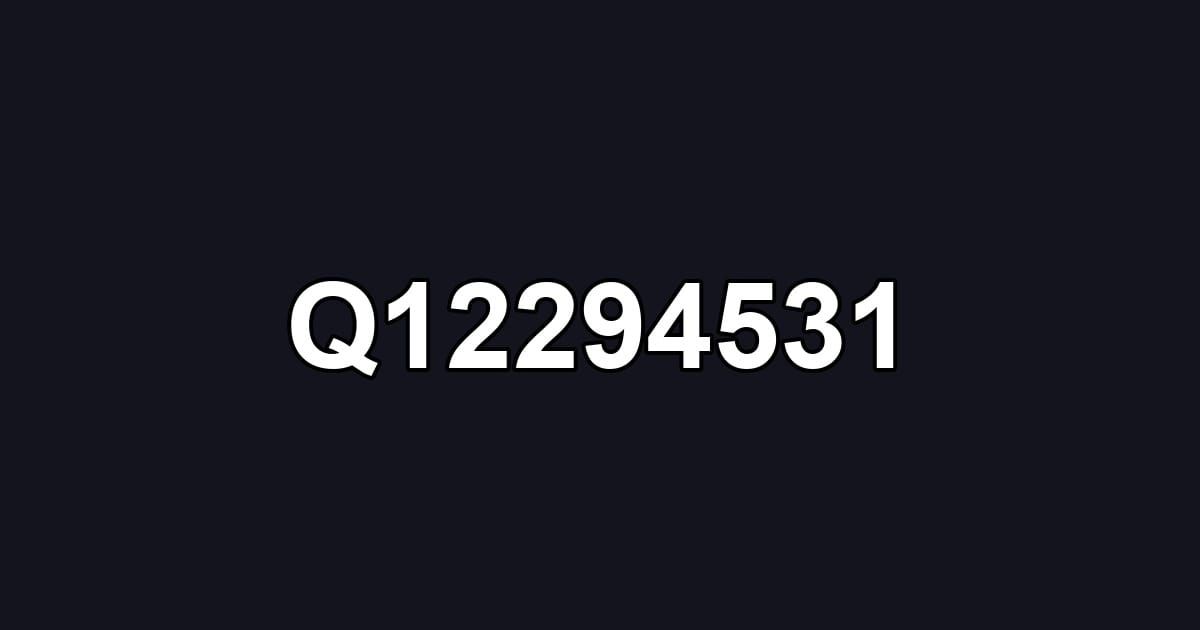 Q12294531