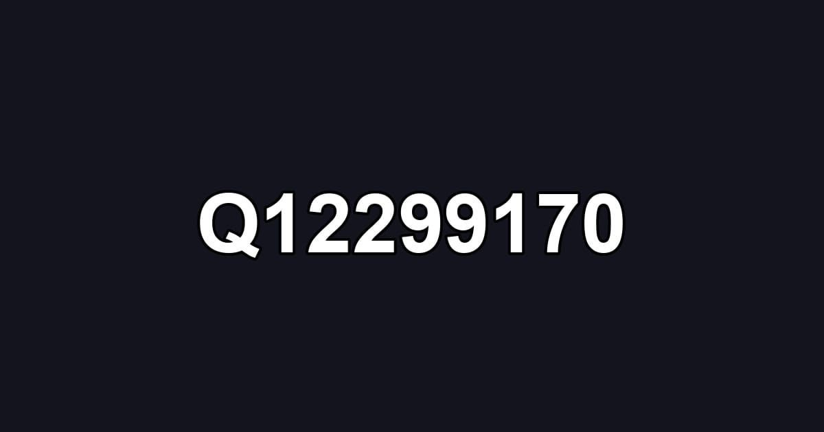 Q12299170