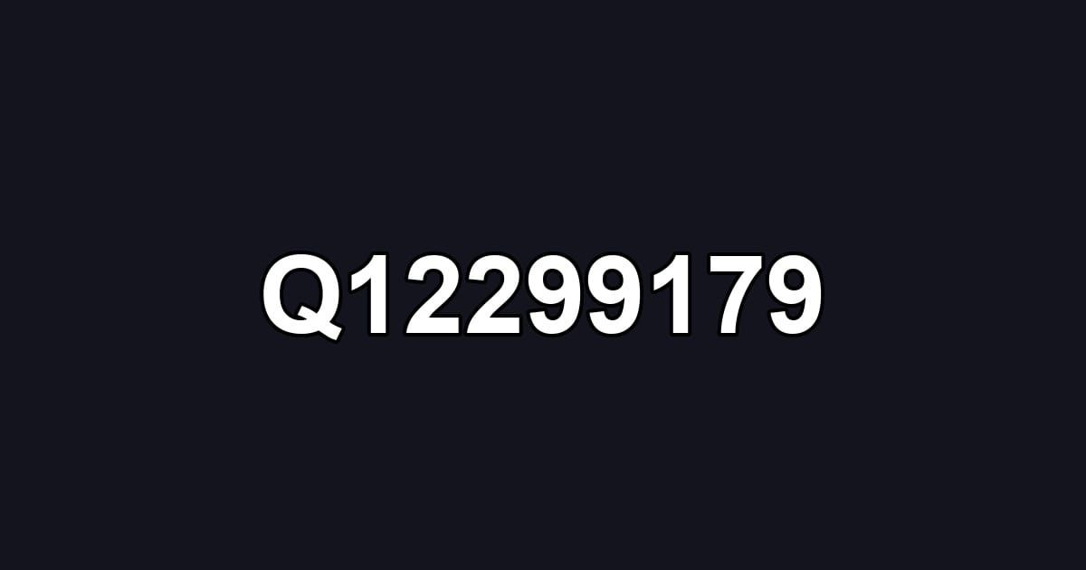 Q12299179