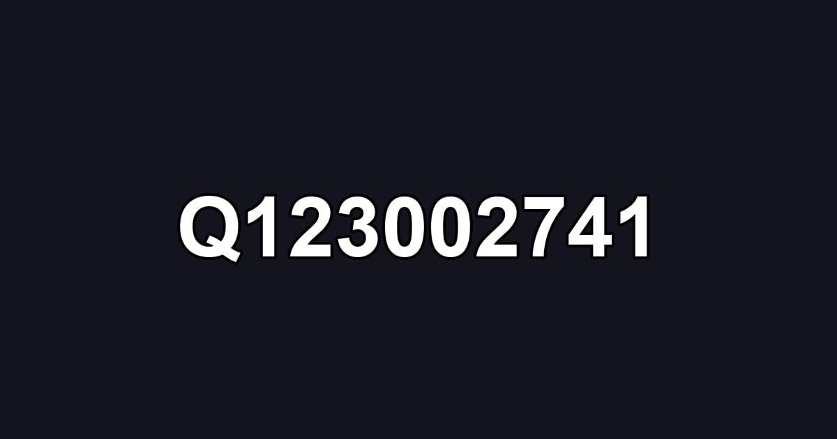 Q123002741