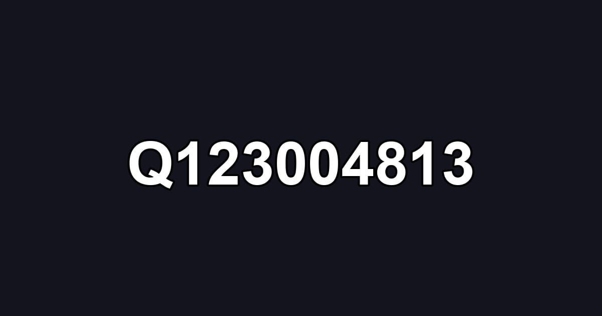 Q123004813