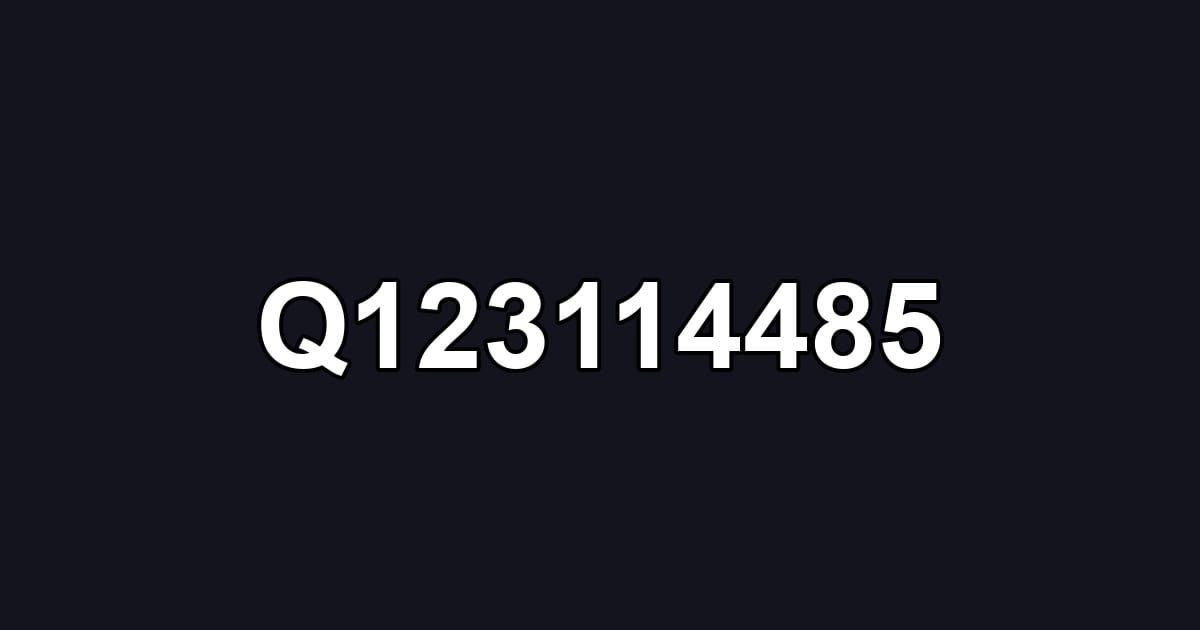 Q123114485