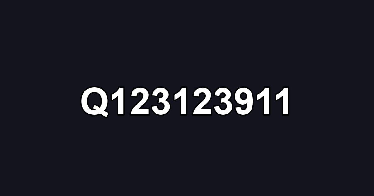 Q123123911