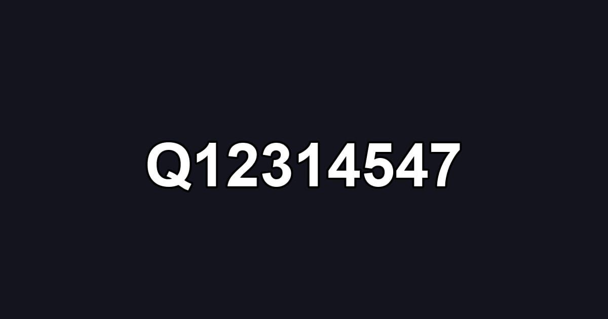 Q12314547