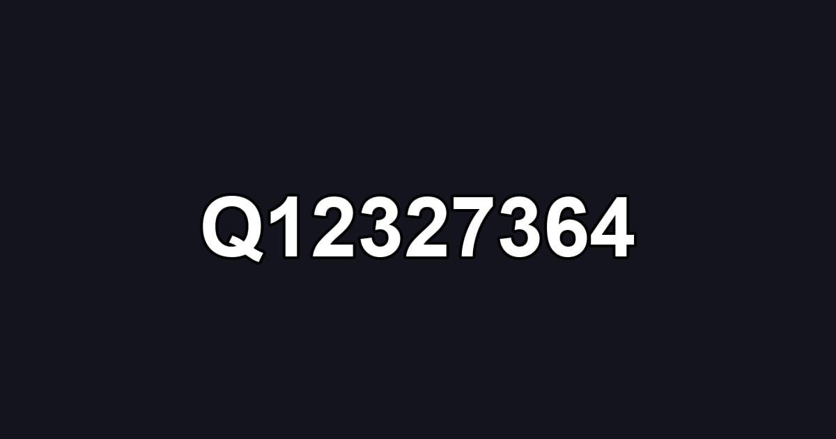 Q12327364