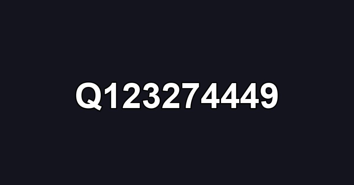 Q123274449