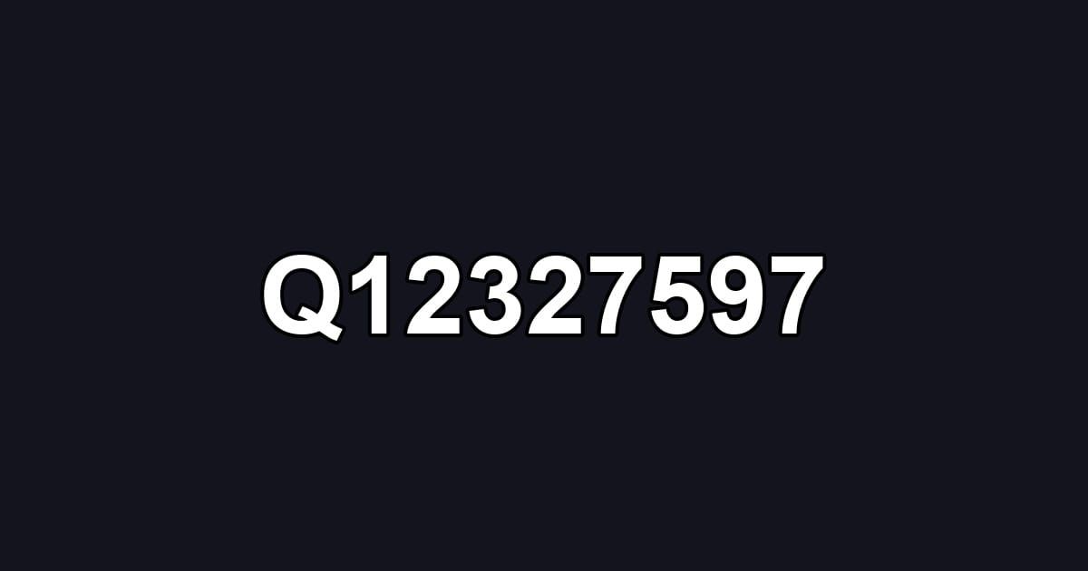 Q12327597