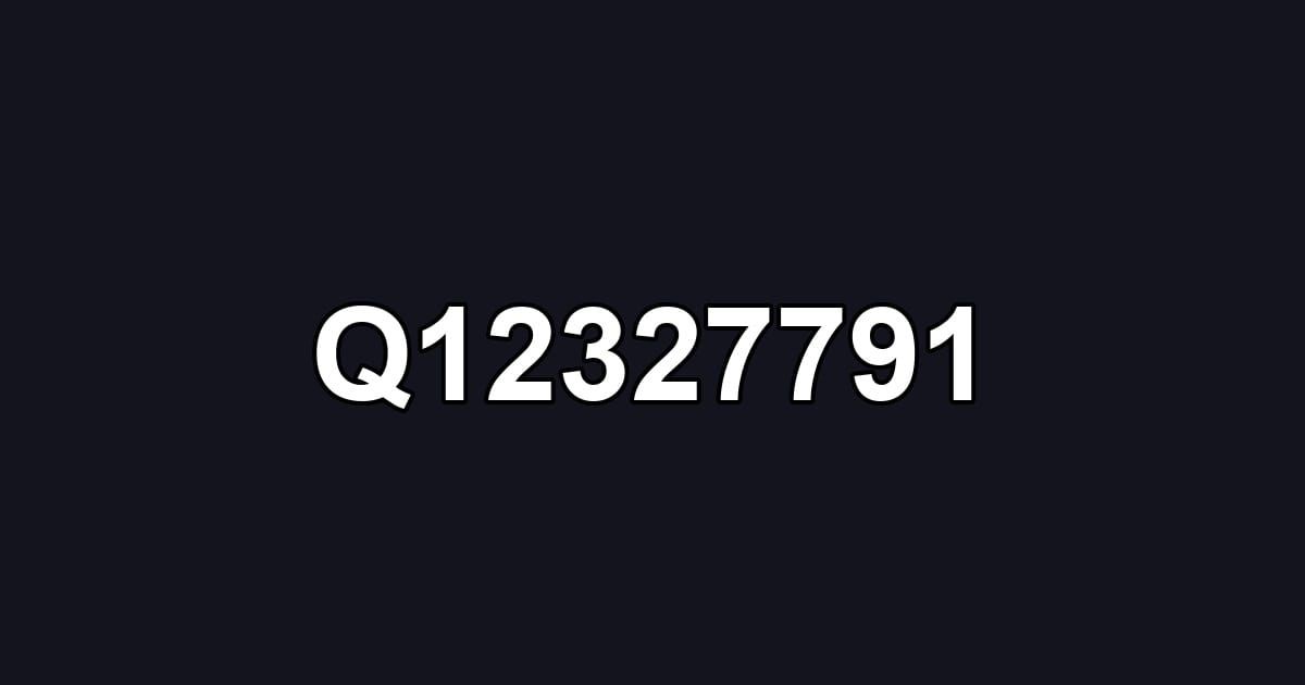 Q12327791