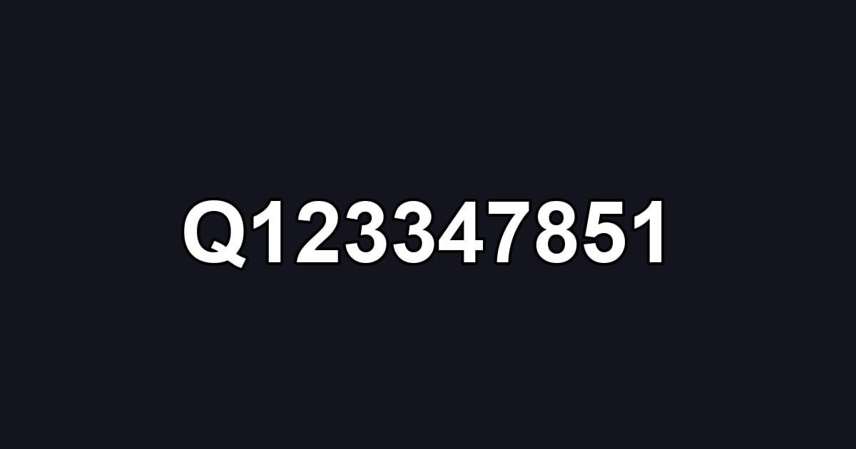 Q123347851