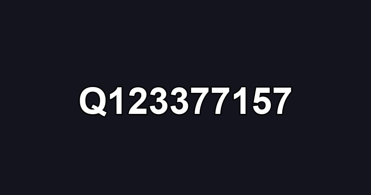 Q123377157