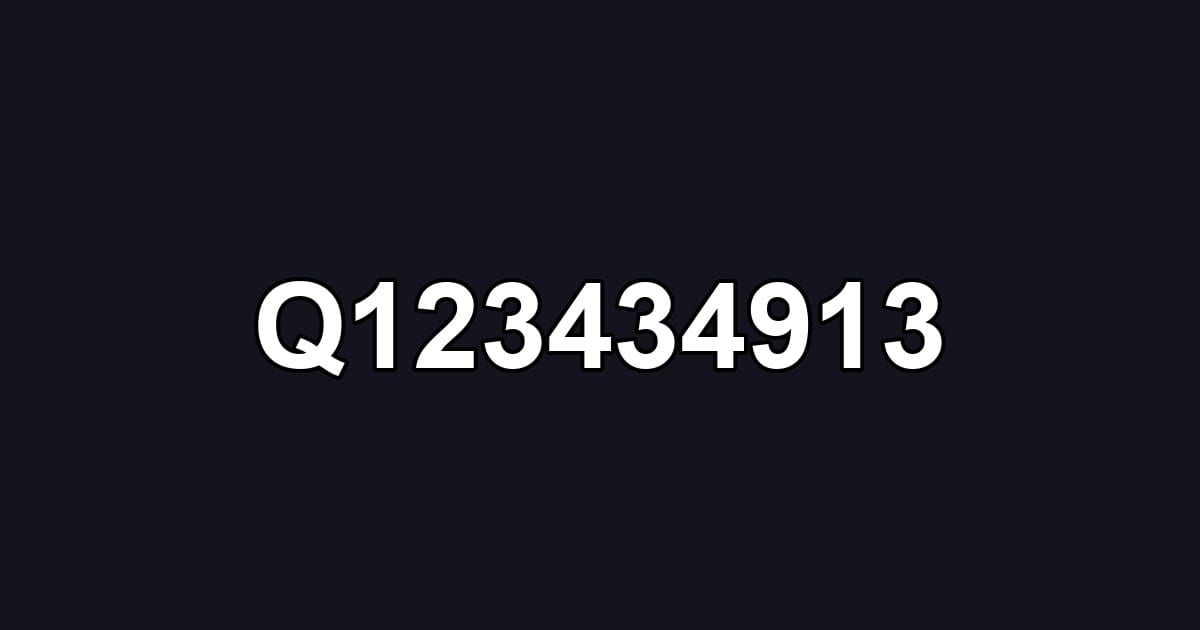 Q123434913