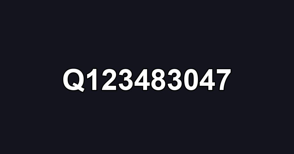 Q123483047
